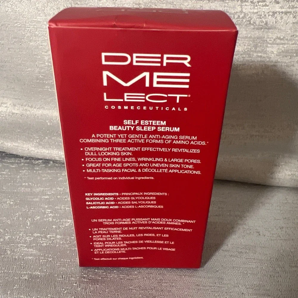 Dermelect Self Esteem Beauty Sleep Serum 1 oz New Anti-aging